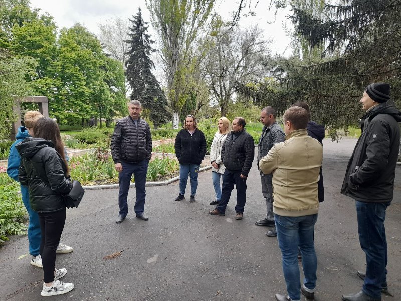 Сход граждан в поселке Старобешево.