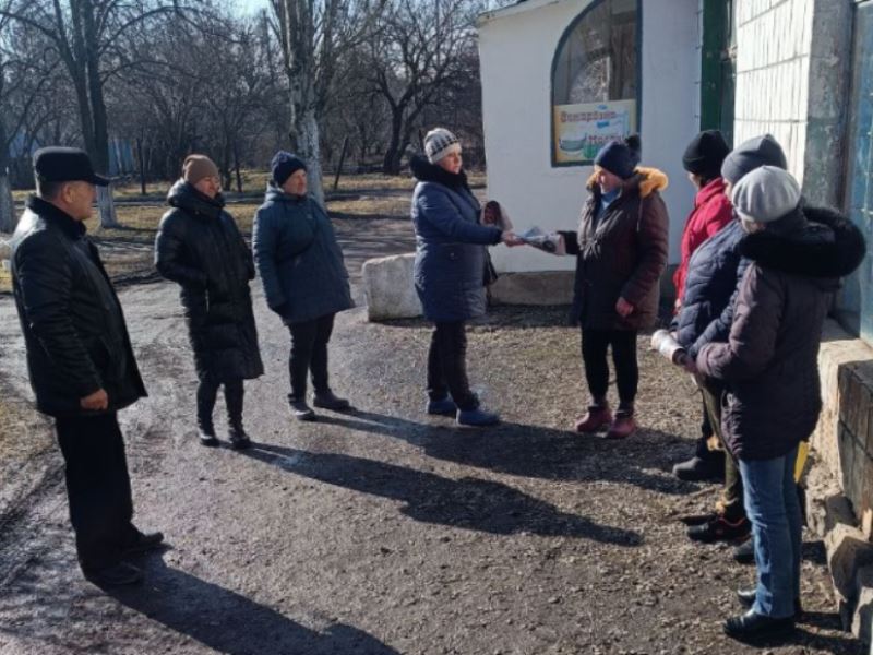 Сход граждан в селе Солнцево.