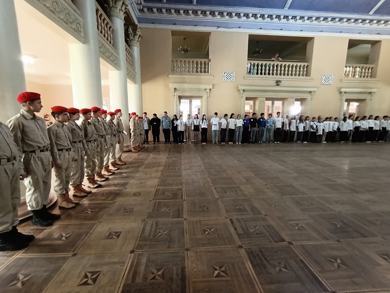  В Старобешевском округе прошло мероприятие ко Дню детских общественных объединений.