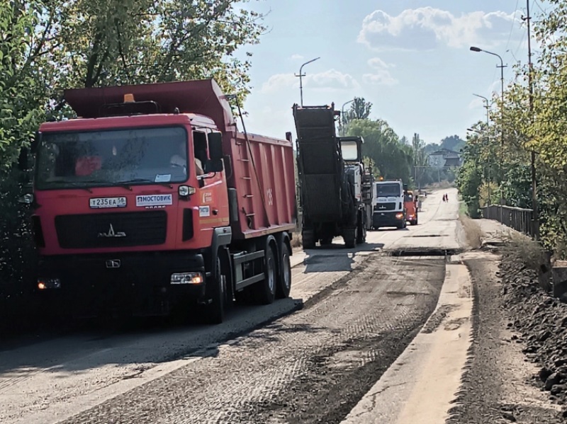 Начаты работы по капитальному ремонту автомобильной дороги Старобешево — Новый Свет.