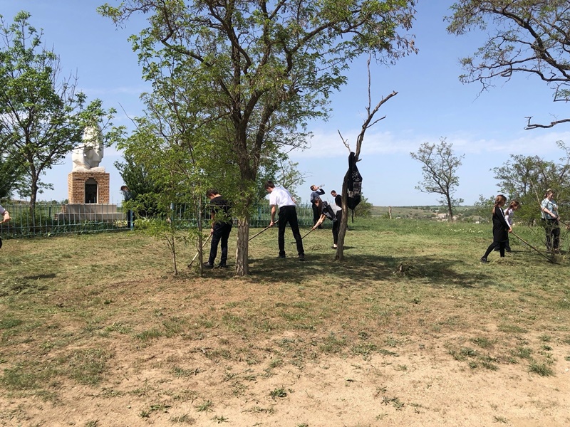 В селе Стыла Старобешевского округа прошел марафон «5 дней для добрых дел».