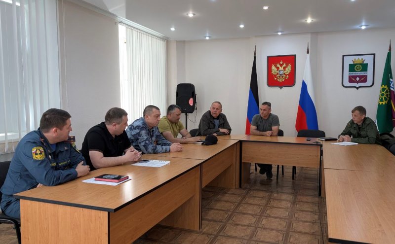 Оперативное совещание с руководителями силовых структур округа.