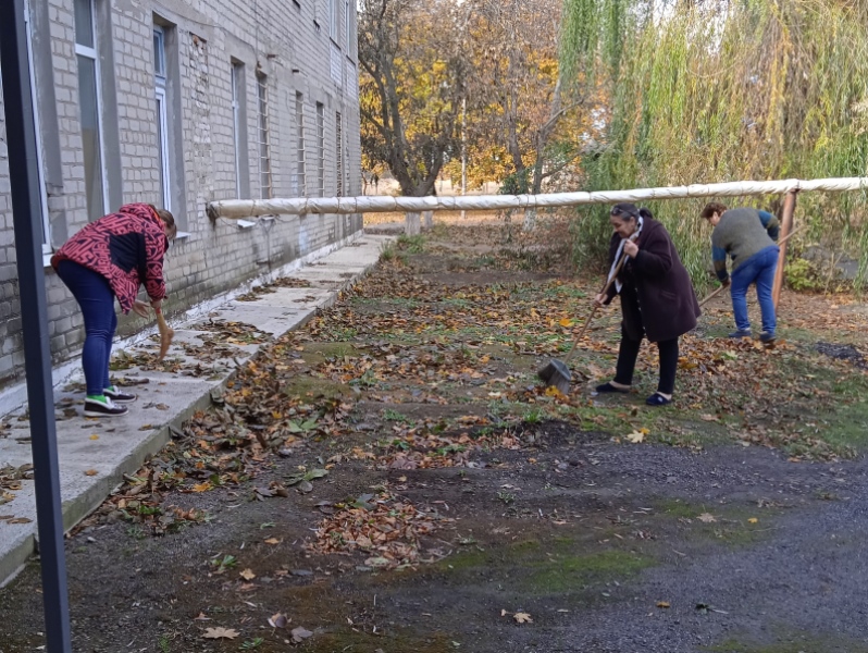 В Старобешевском районе прошла акция &quot;Чистый четверг&quot;.