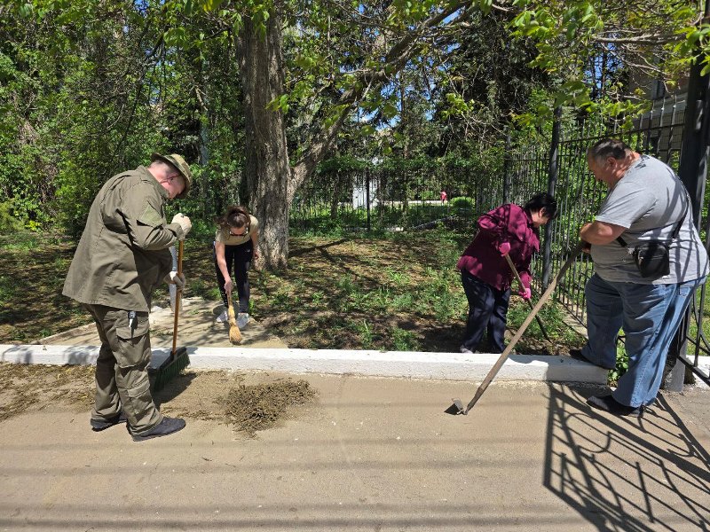 В Старобешевском муниципальном округе прошел День чистоты.