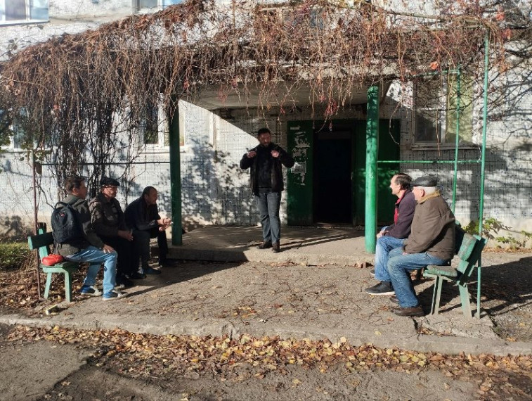 Сход граждан в поселке Новый Свет. Сход граждан в поселке Новый Свет.