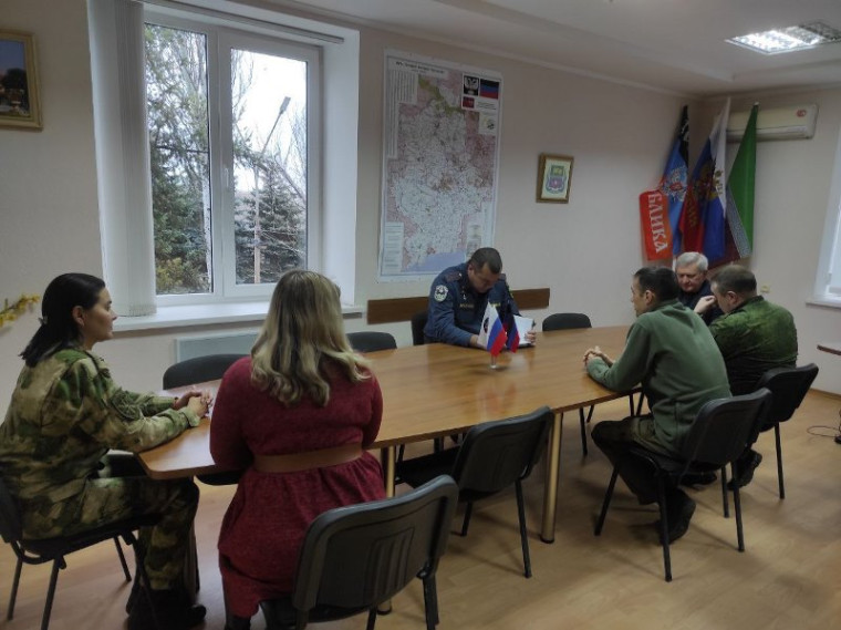 Оперативное совещание с руководителями силовых структур района. Оперативное совещание с руководителями силовых структур района.