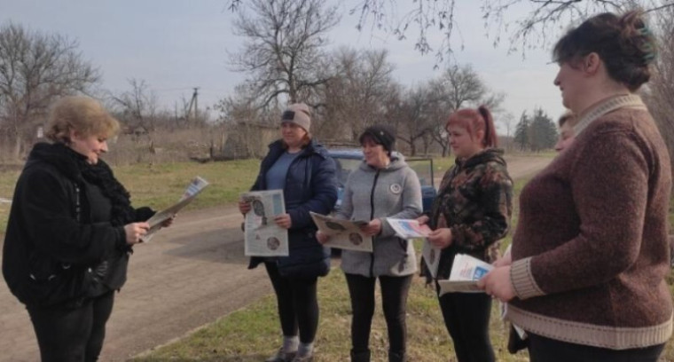 Сход граждан в селе Победа. Сход граждан в селе Победа.