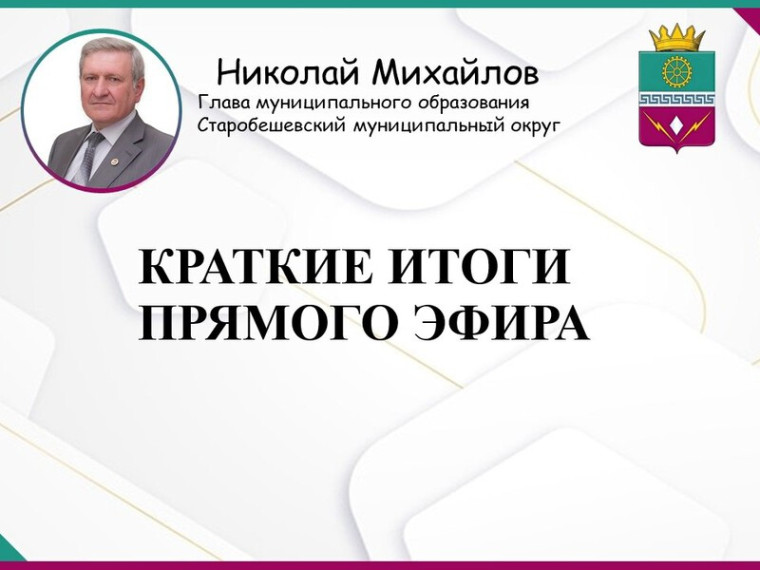 Итоги прямого эфира Николая Михайлова:. Итоги прямого эфира Николая Михайлова:.