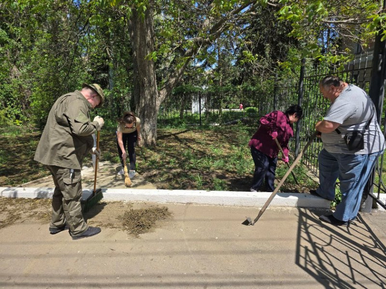В Старобешевском муниципальном округе прошел День чистоты. В Старобешевском муниципальном округе прошел День чистоты.